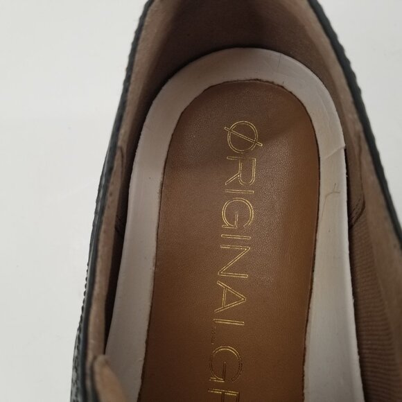 Cole Haan Original Grand Men's Size 9.5M Wingtip Dress Black Casual Shoe C26469 - Picture 8 of 11